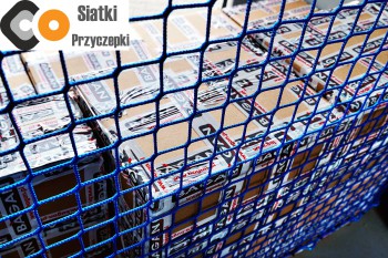 Na przyczepkę - Zabezpieczenia siatką - Zabezpieczenie siatką ochronną